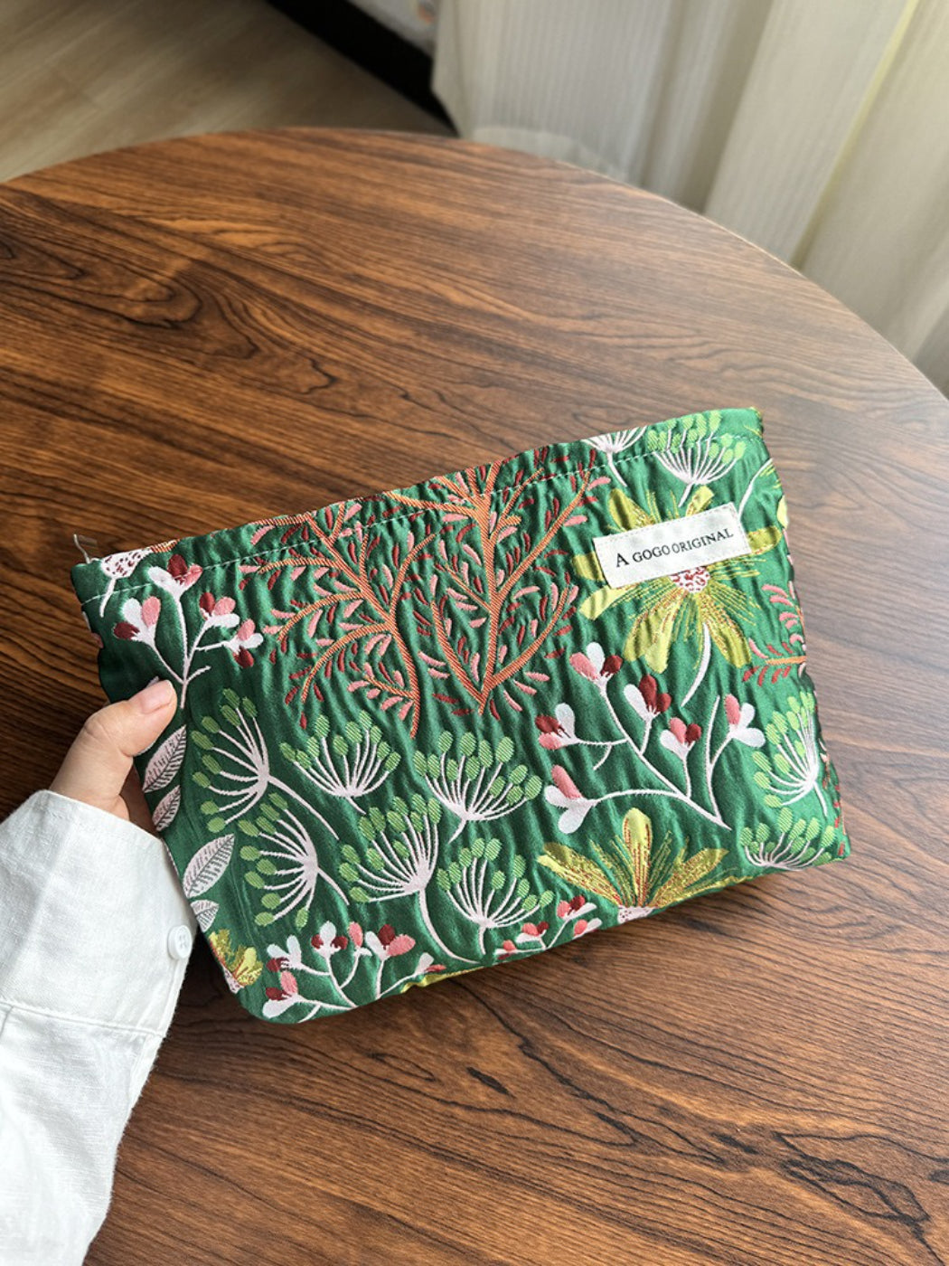 Cosbai Botanical Floral Cosmetic Bag product image