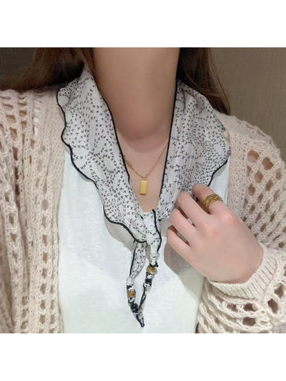 Scarvii - Elegant Lightweight Neck Accent Scarf
