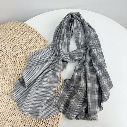 Scarvii - British Style Plaid Scarf