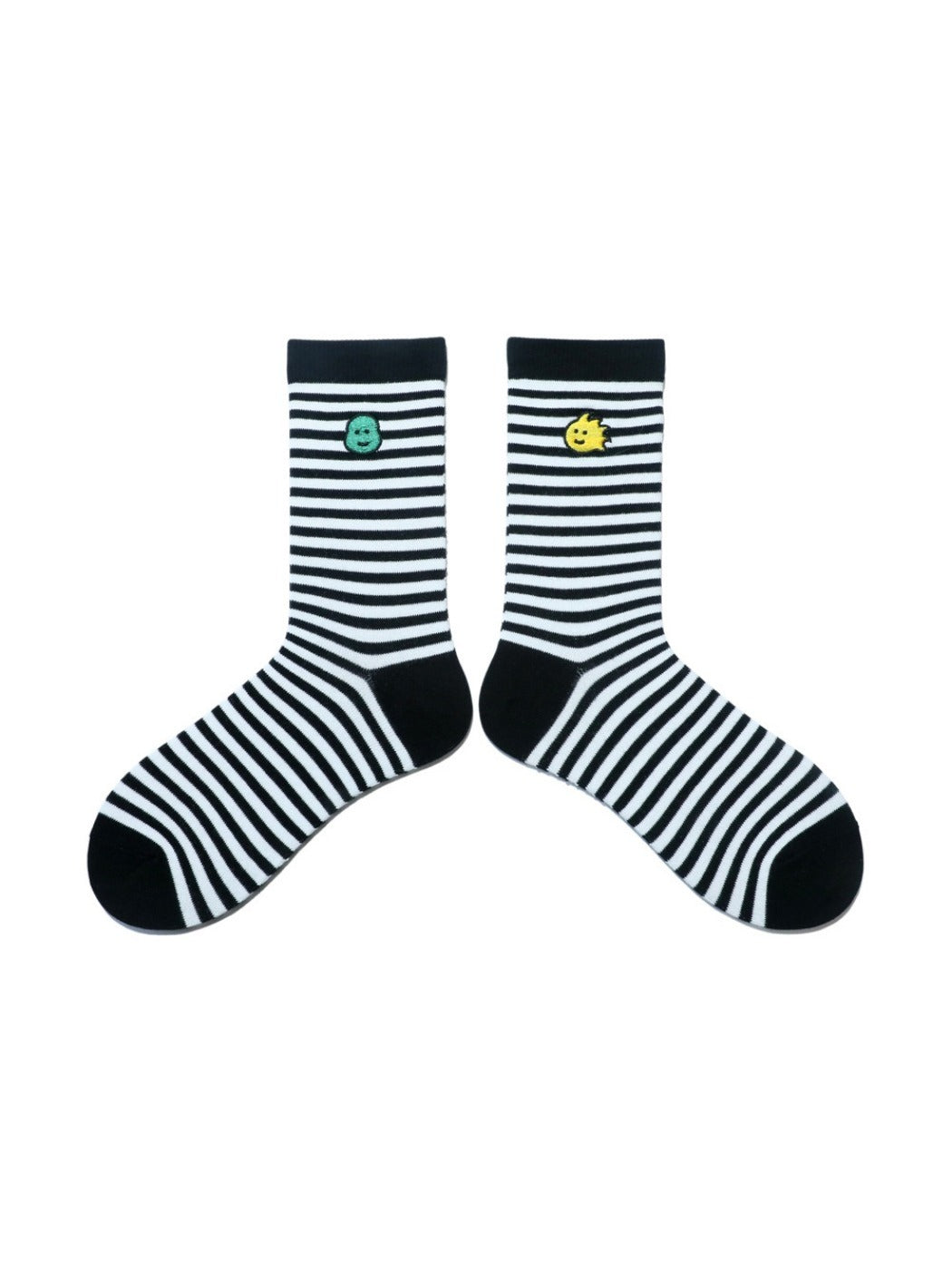 Rufia - Playful Colorful Character Crew Socks
