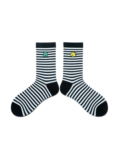 Rufia - Playful Colorful Character Crew Socks