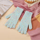 Gloving – Touchscreen Knitted Gloves with Colorful Dots