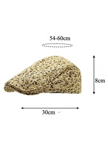 Haila - Wide Brim Round Top Newsboy Cap
