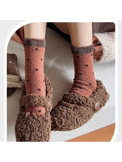 Rufia - Mini Heart Dot Crew Socks