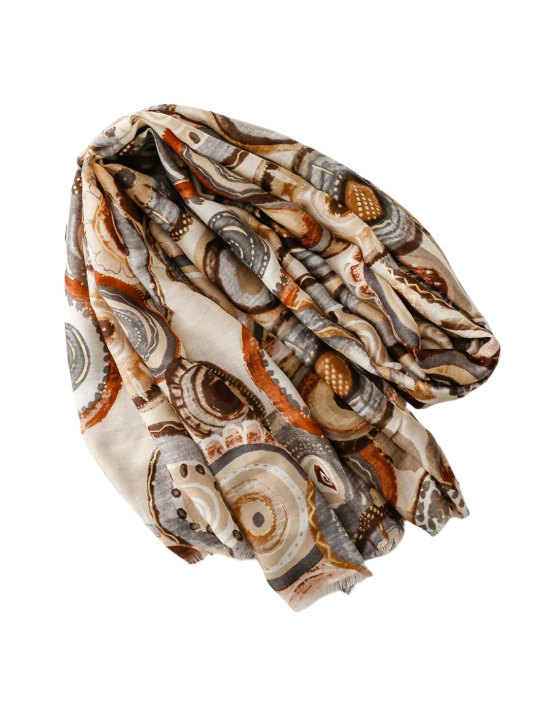 Scarvii - Soft Graphic Pattern Spring Summer Scarf