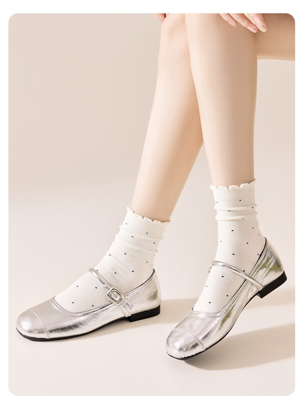 Rufia - Micro Dot Crew Socks