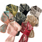 Scarvii - Two-Tone Knitted Scarf with Slip-Through Design