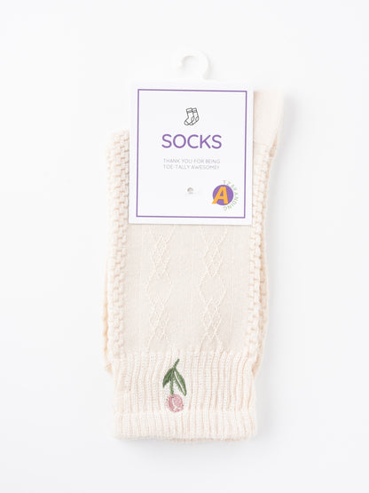Rufia - Tulip Pattern Socks