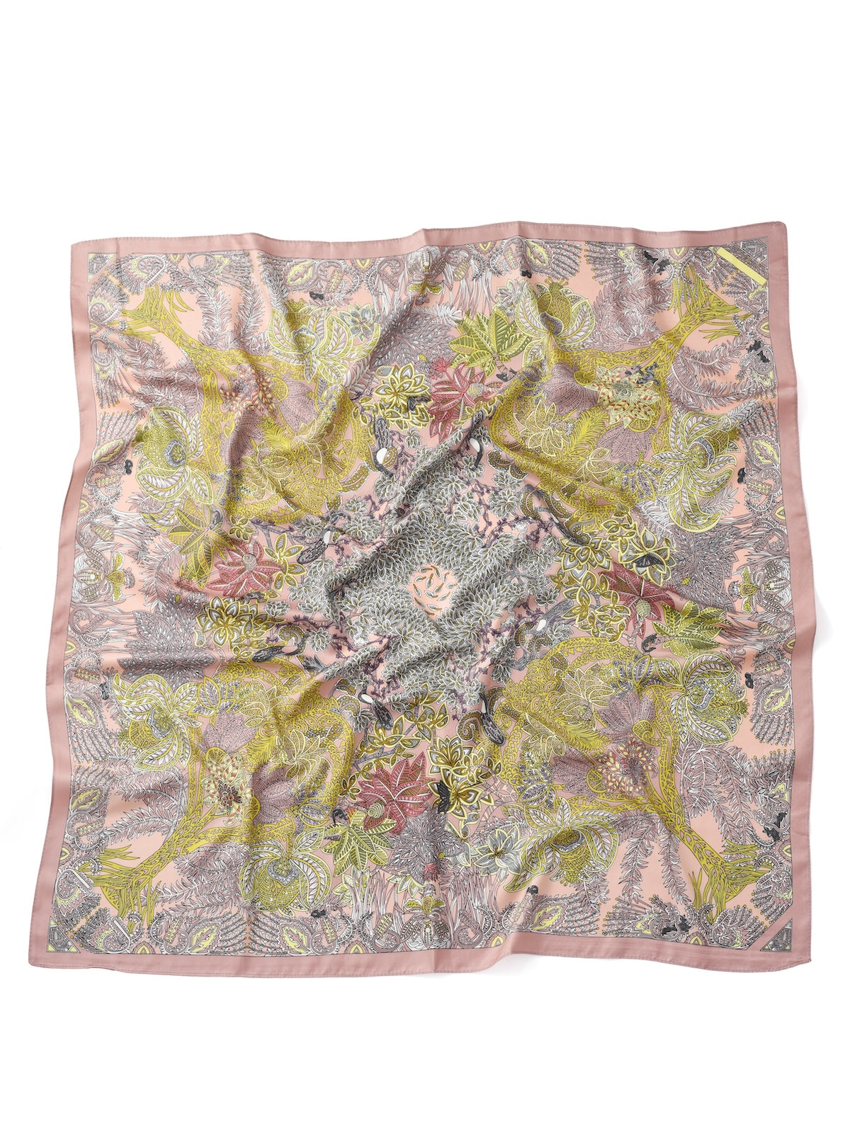 Scarvii -  Botanical Floral Square Scarf