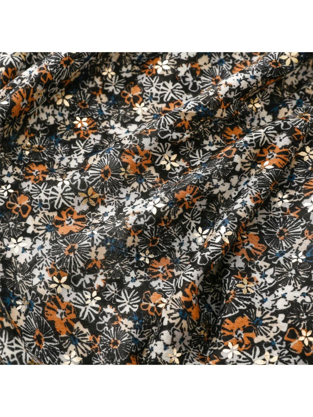 Scarvii - Ditsy Floral Print Scarf