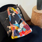 Cosbai - Patchwork Crossbody Bag - Large & Unique