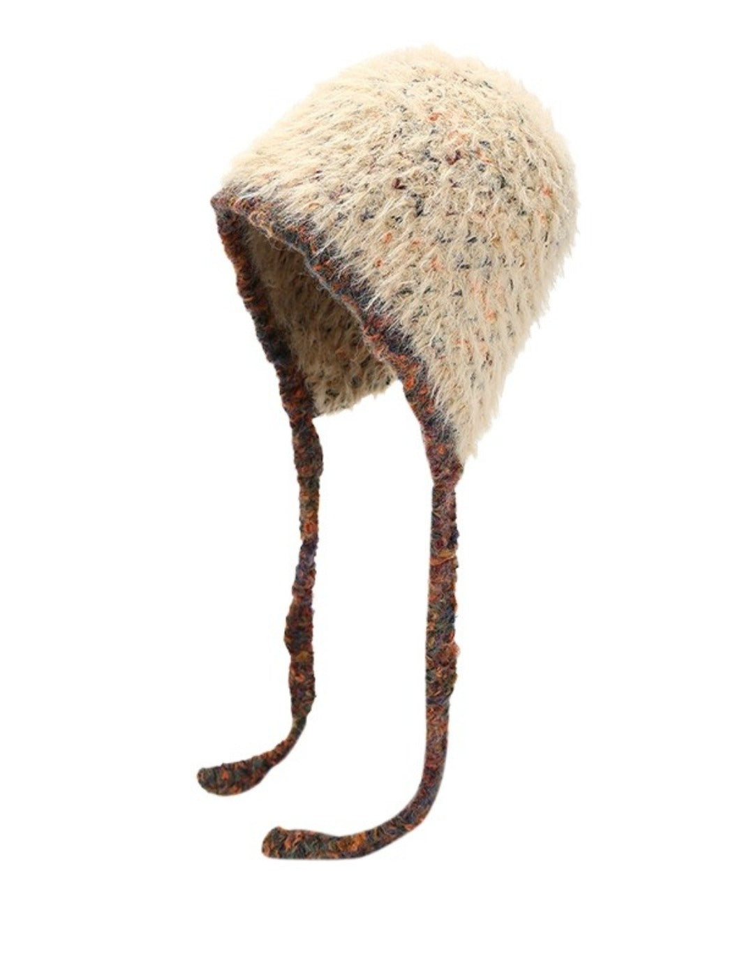 Haila – Fuzzy Earflap Winter Knitted Beanie