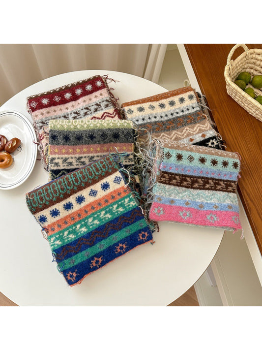 Scarvii – Fair Isle Knit Scarf