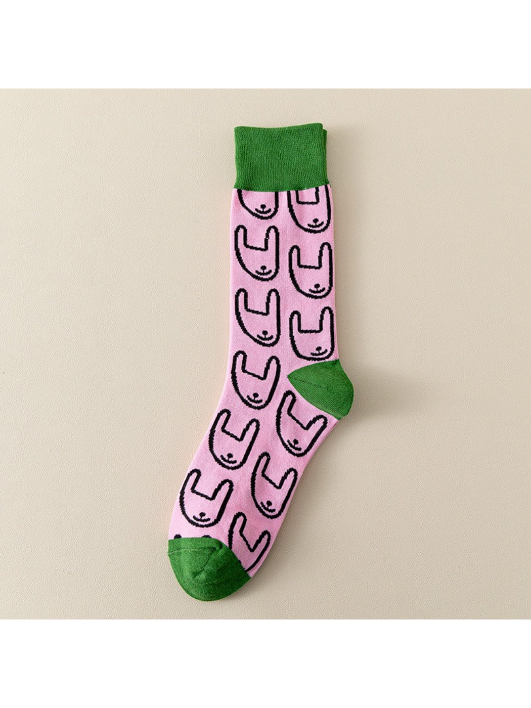 Rufia - Quirky Cartoon Crew Socks