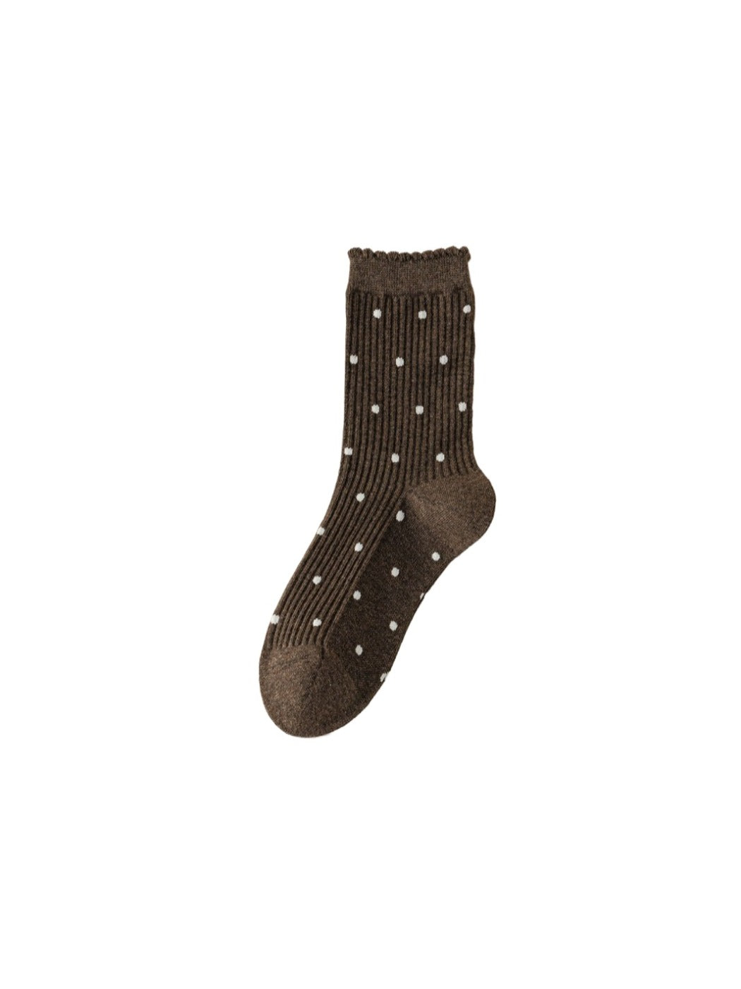 Rufia – Retro Polka Dot Mid Socks