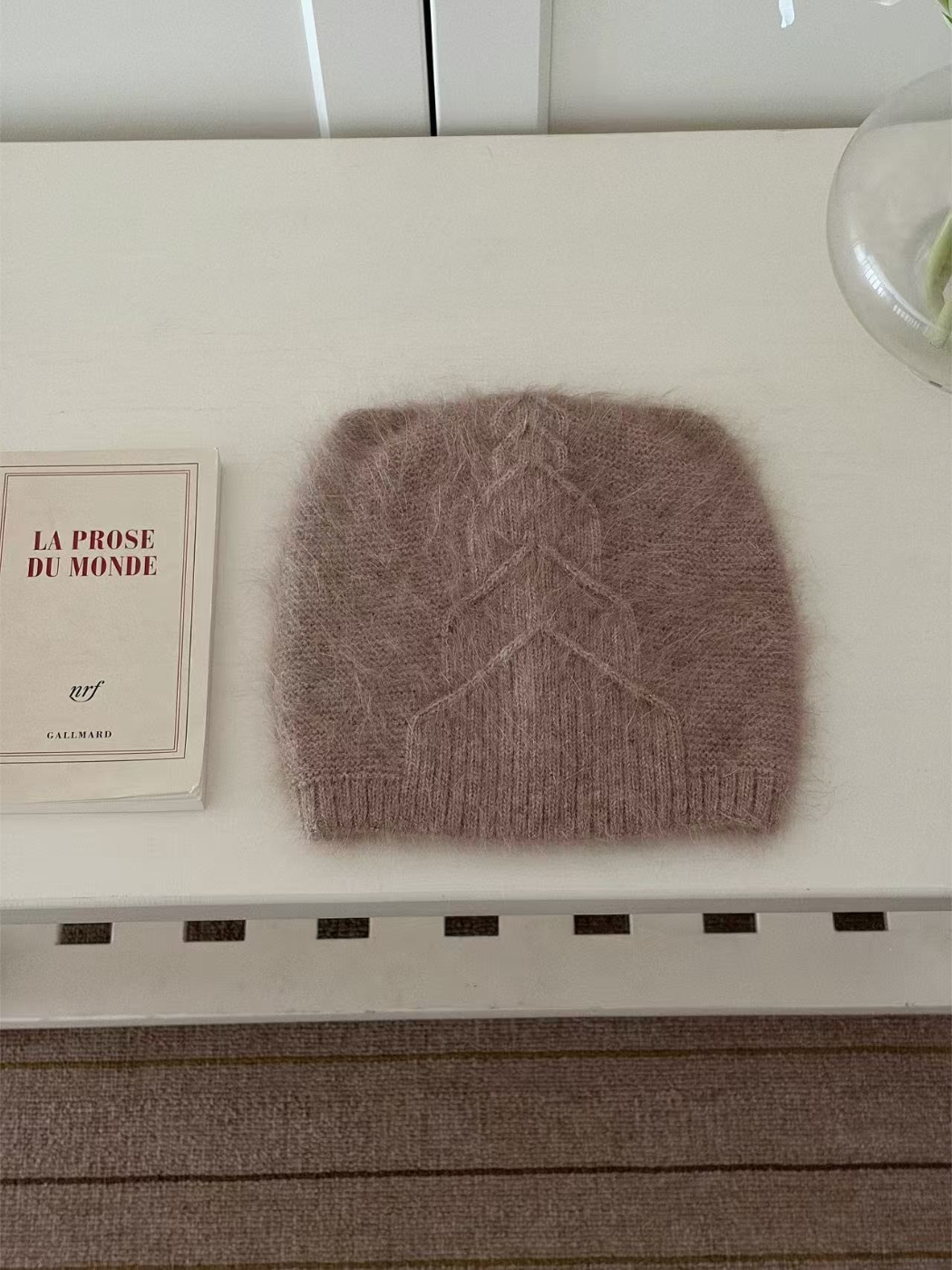 Haila - Cat Ear Fuzzy Knit Beanie