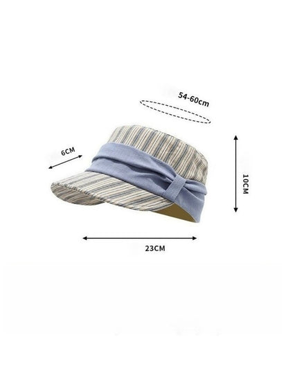 Haila - Twisted Band Stripe Sun Visor