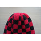 Haila - Winter Checkered Knitted Beanie