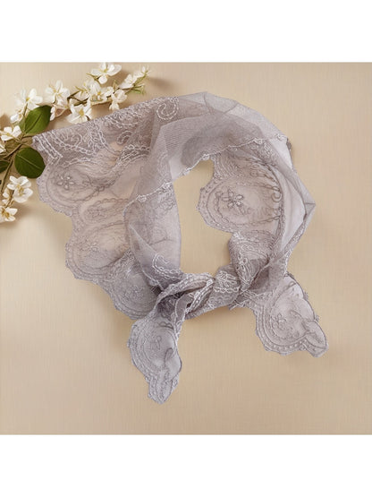 Scarvii - Lace Paisley Decorative Bandana Scarf