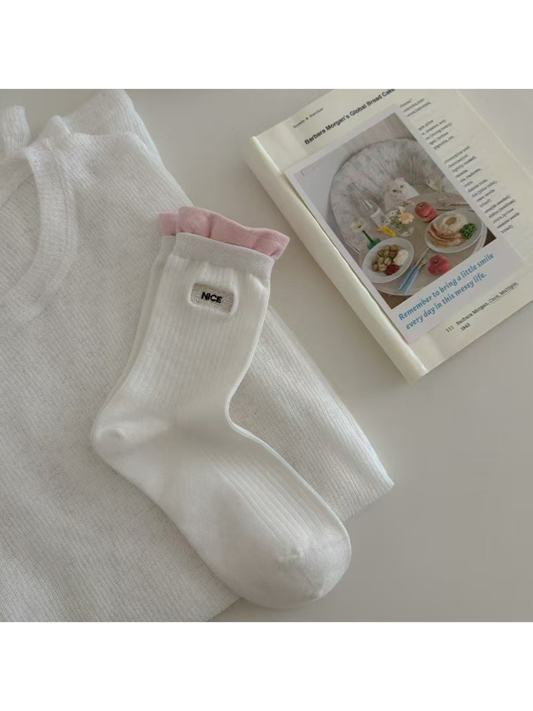 Rufia - Everyday Patch Detail Crew Socks product image 3