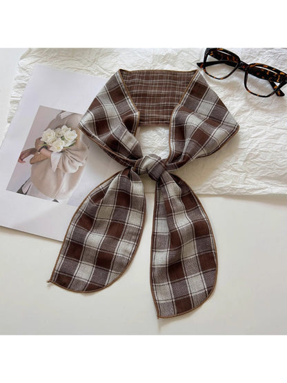 Scarvii Double Sided Check Neck Scarf product image