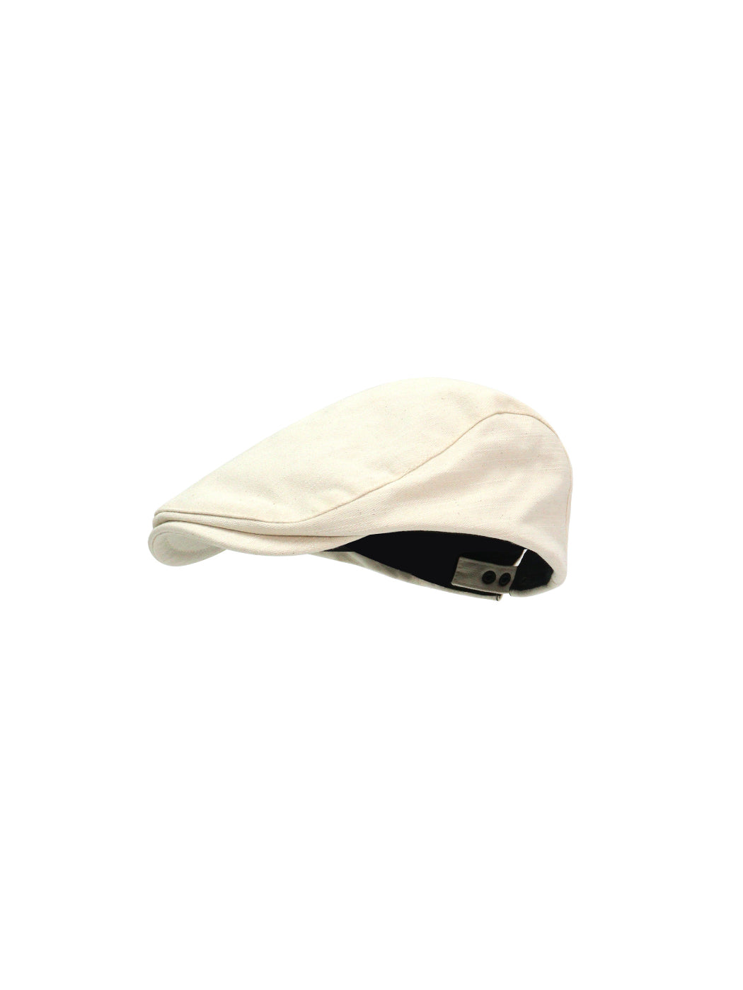 Haila - Side Buckle Classic Panelled Flat Cap