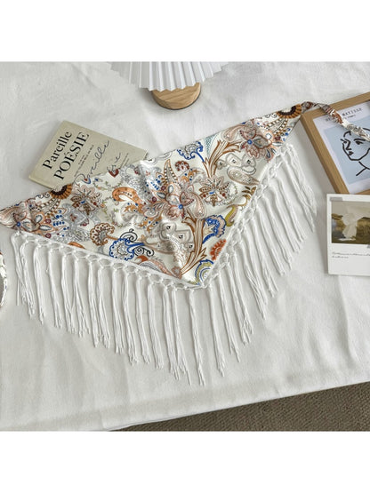 Scarvii - Chic Fringed Fashion Triangle Bandana