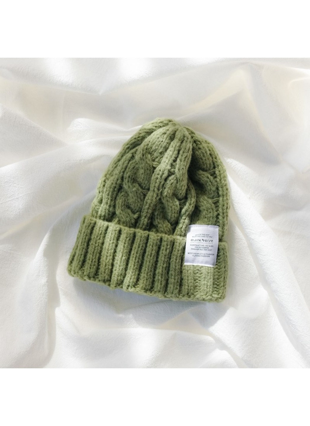 Haila - Cable Knit Cuffed Beanie