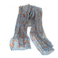 Scarvii - Vines Flower Print Scarf - Cool & Soft