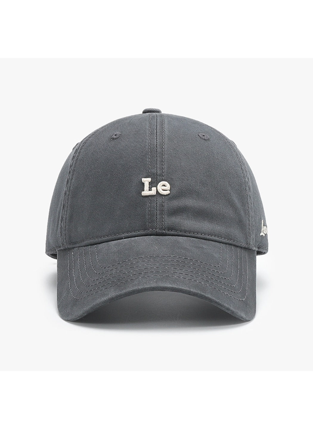 Haila - Casual Letter‑Print Curved‑Brim Baseball Cap