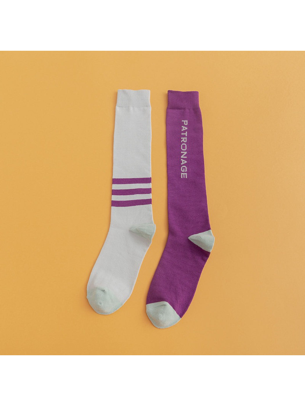 Rufia - Retro Stripe Knee-High Socks