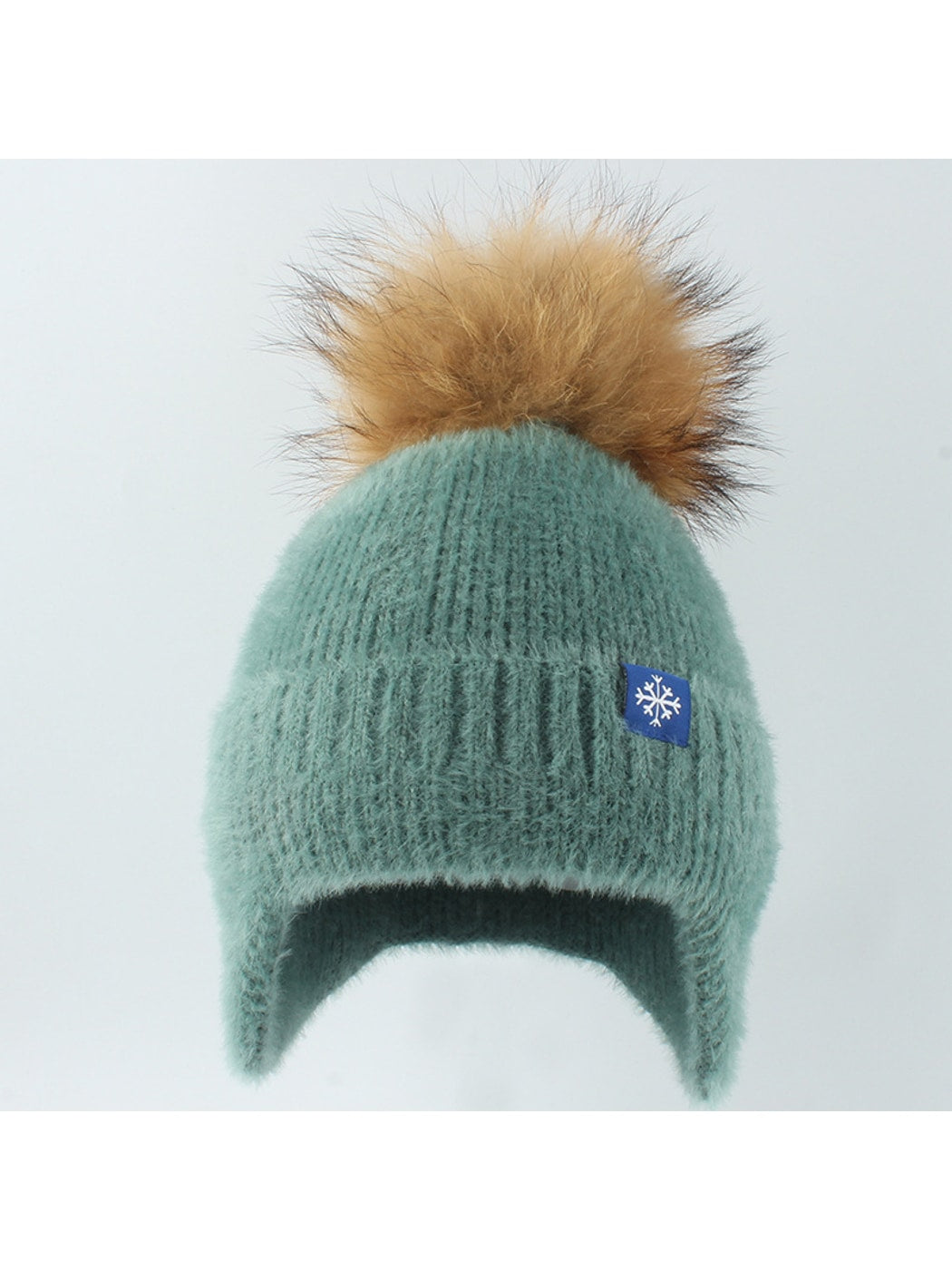 Haila - Simple Brimless Ear Coverage Knit Beanie