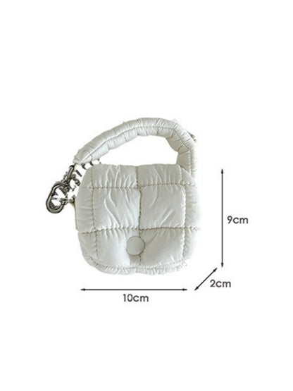 Cosbai - Quilted Mini Earbud Carrying Case