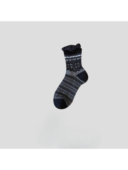 Rufia - Crafted Texture Crew Socks