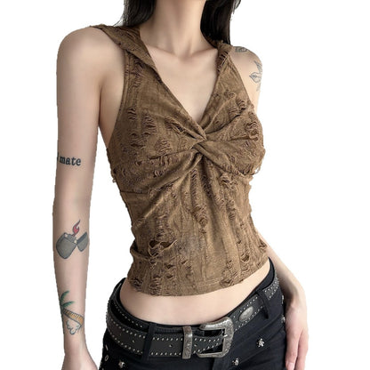 Vesty - Wasteland Hood Cami - Industrial Edge