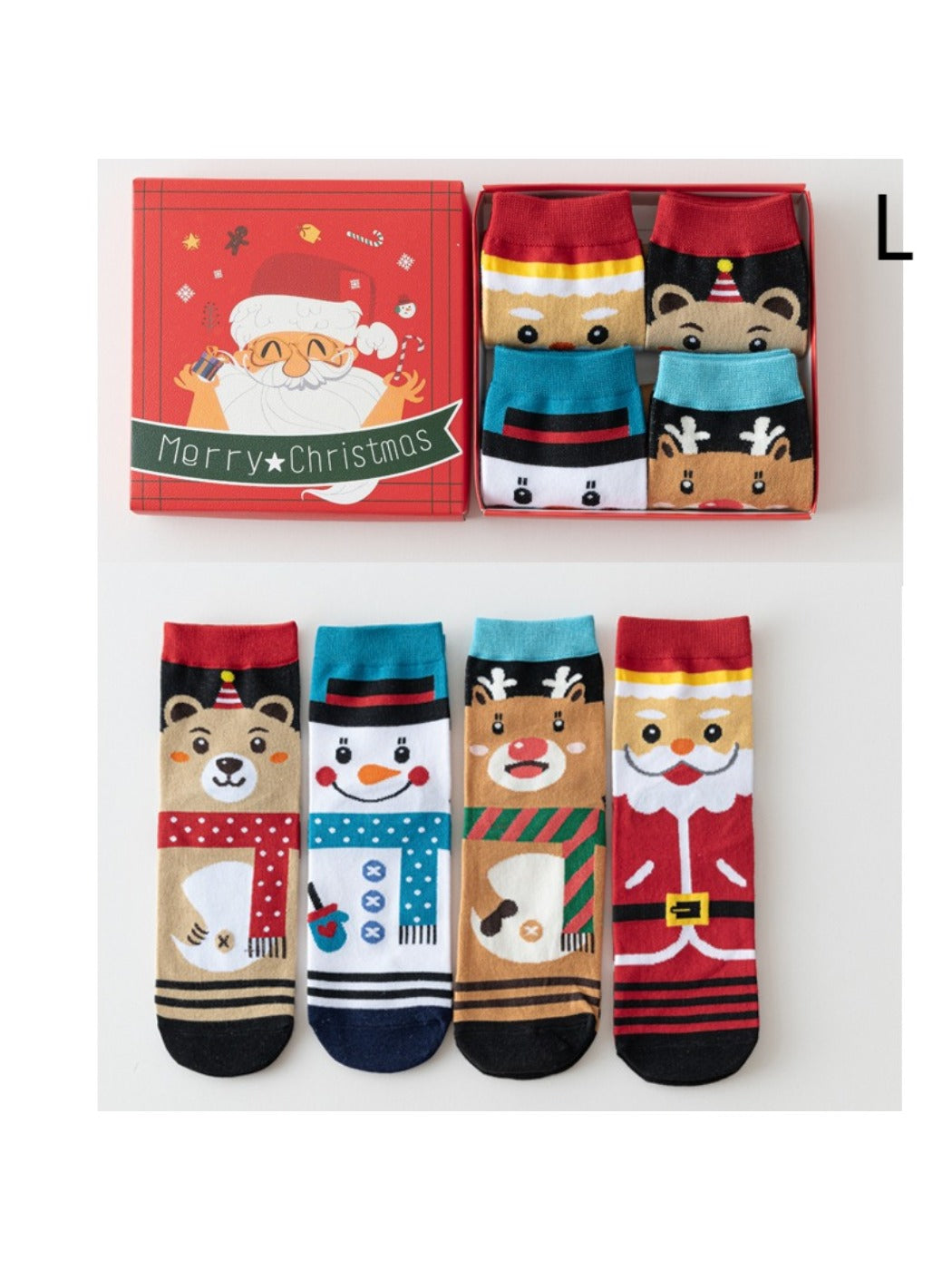 Rufia - Christmas Socks Gift Box Set - Cute & Festive