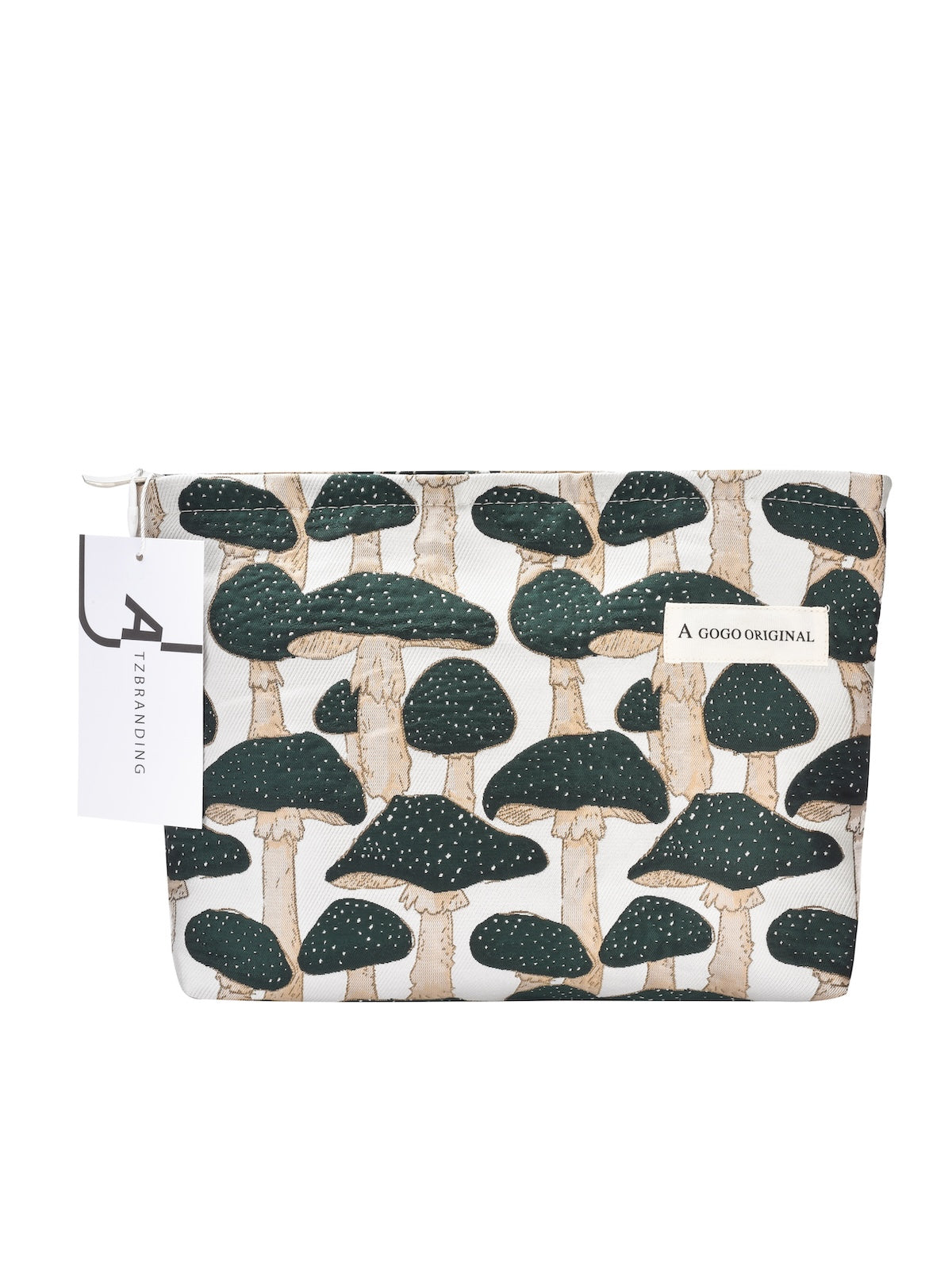 Cosbai – Canvas Mushroom Travel Makeup Bag