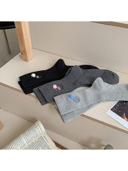 Rufia - Everyday Heart Accent Crew Socks