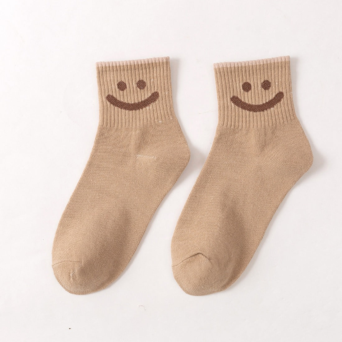 Rufia - Smiley Face Pattern Autumn Winter Socks