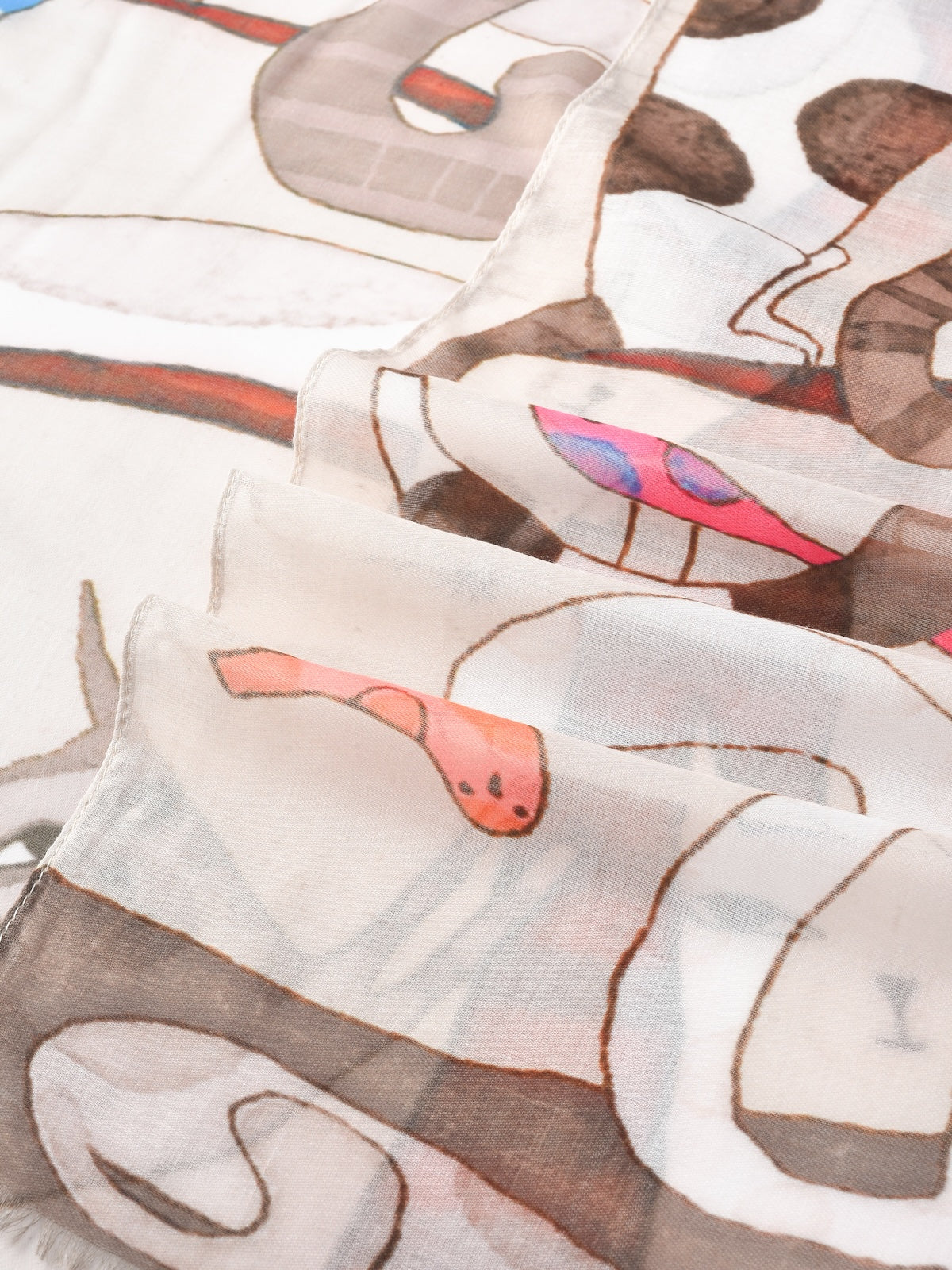 Scarvii – Soft Cat Print Scarf