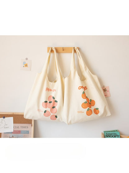 Cosbai - Fruit Series Soft Shoulder Tote