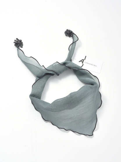 Scarvii - Solid Color Triangle Scarf