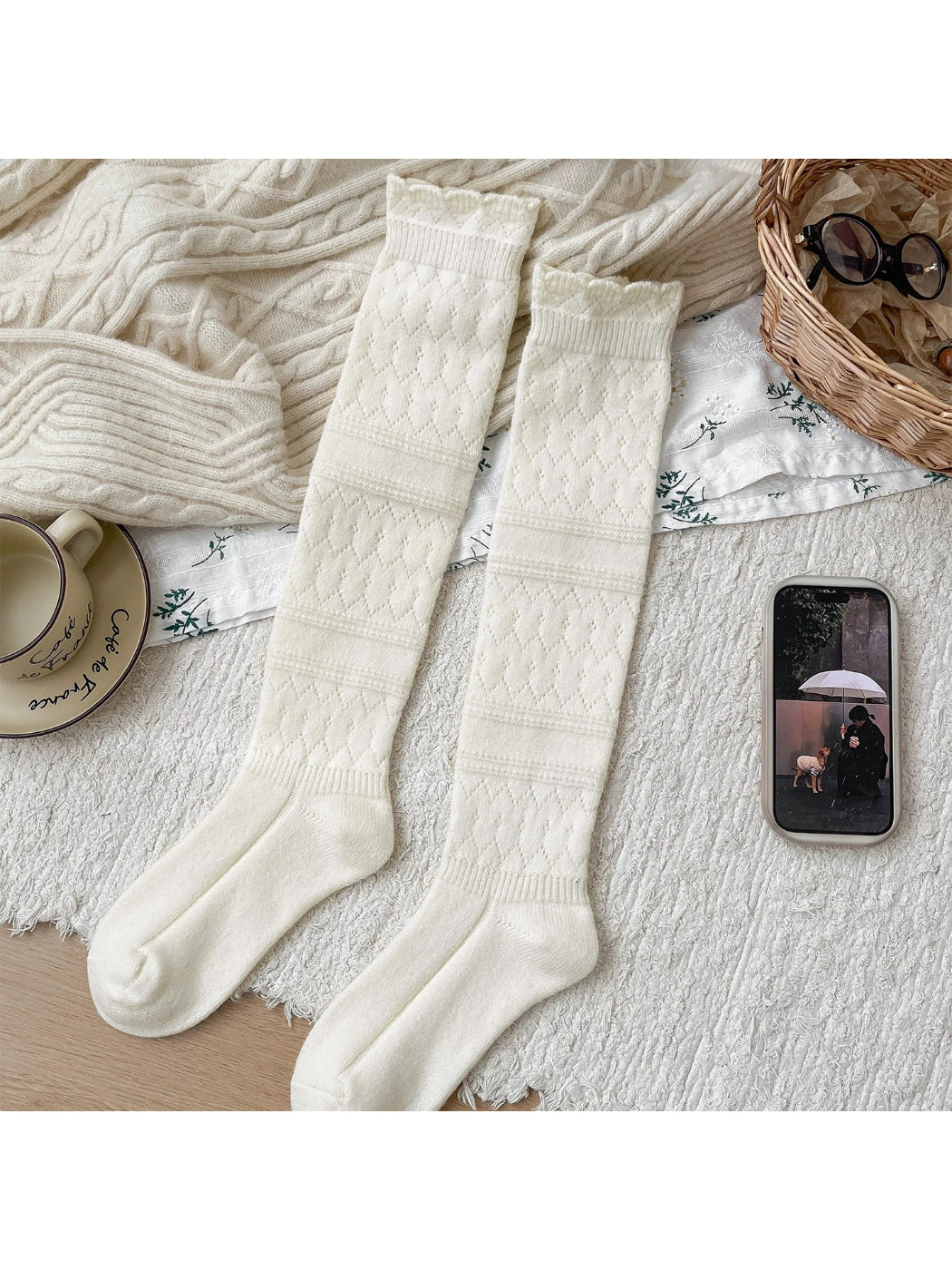 Rufia - Cozy Knit Calf Socks product image 4
