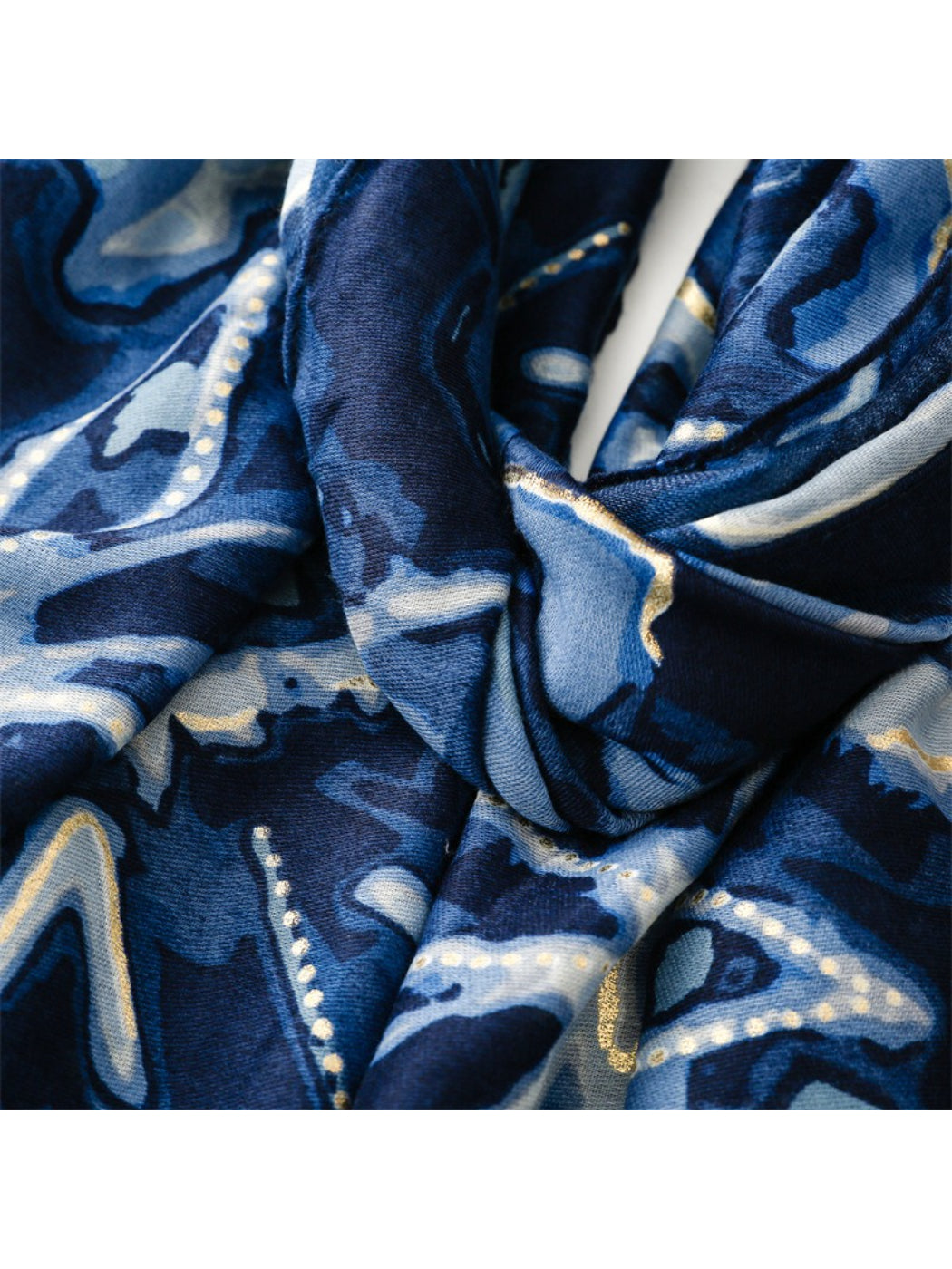 Scarvii - Abstract Marble Print Scarf