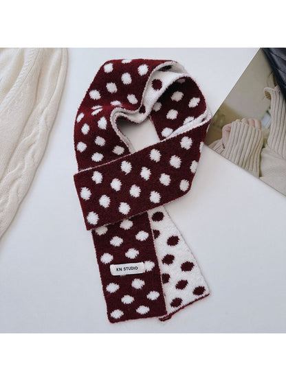 Scarvii - Reversible Soft Dot Scarf