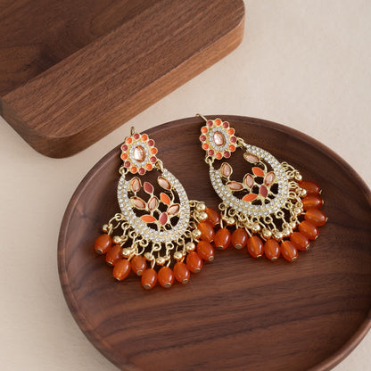 Earwish - Bohemian Beaded Earrings - Luxe Tassel