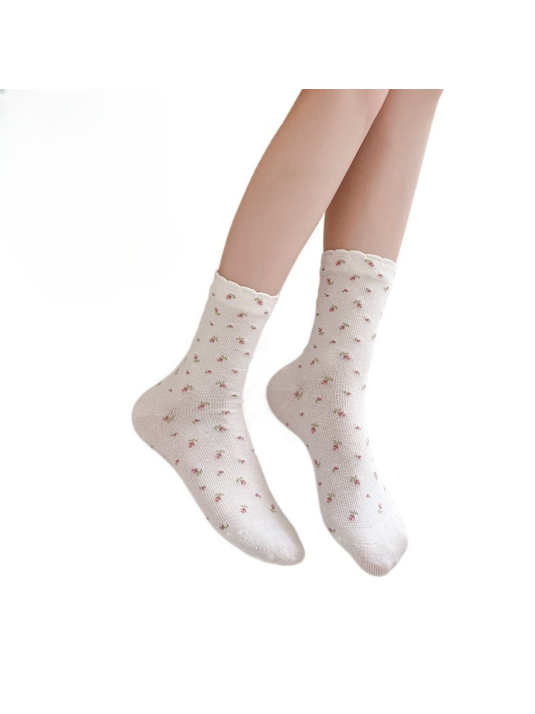 Rufia - Mini Floral Ruffle Crew Socks product image 3