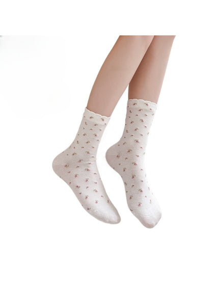 Rufia - Mini Floral Ruffle Crew Socks product image 3