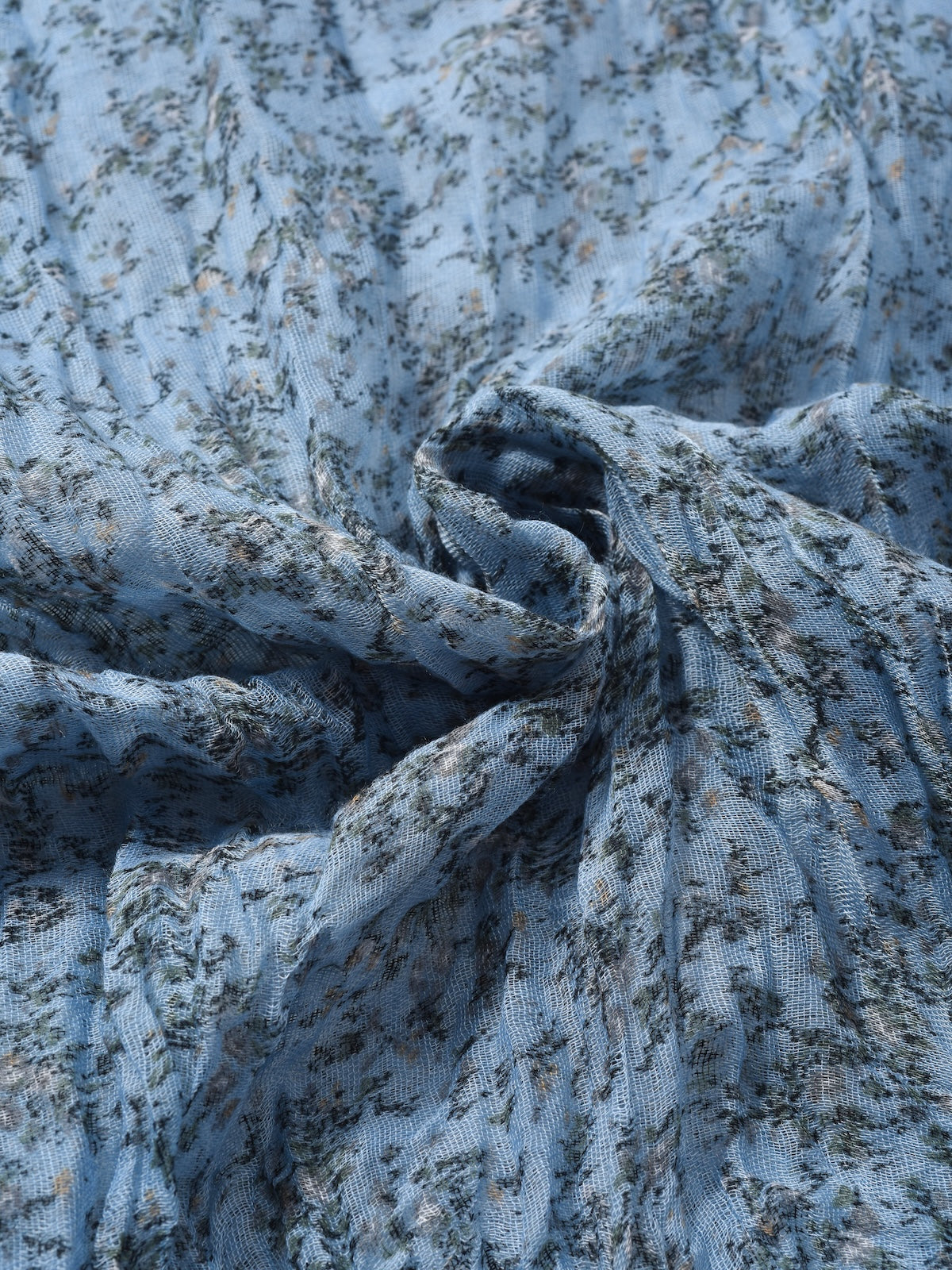 Scarvii - Ditsy Floral Crinkle Lightweight Scarf