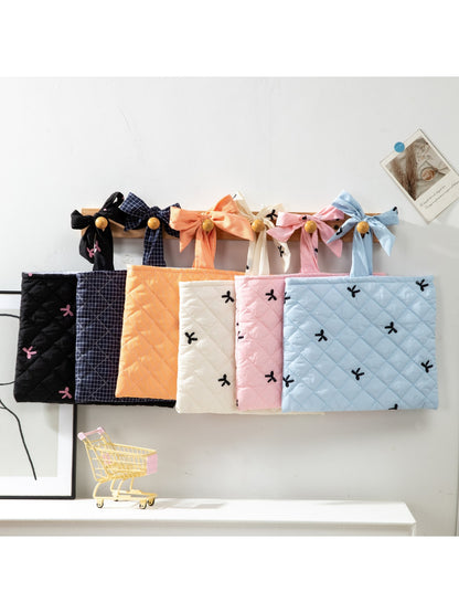 Cosbai - Elegant Colorful Quilted Zip Pouch